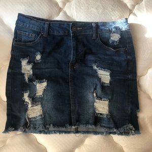 Jean Skirt